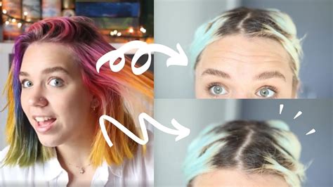 The 15 best hair serums to tame frizz and flyaways once and for all. i rUiNeD my beautiful rainbow hair (brad mondo HELP) - YouTube