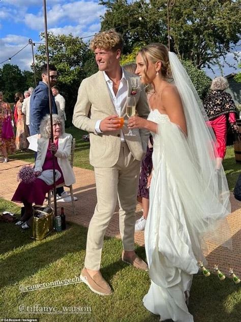Tiffany Watsons Wedding Made In Chelsea Star Ties The Knot With Footballer Cameron Mcgeehan