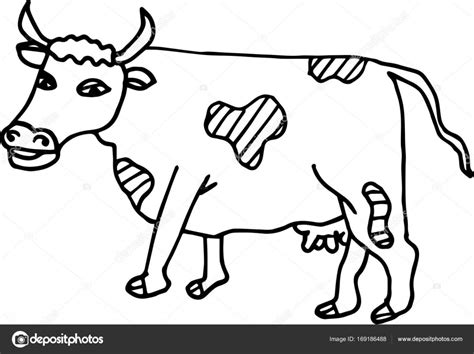 Cow Simple Drawing At Getdrawings Free Download