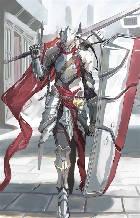 Artstation Armored White Knight