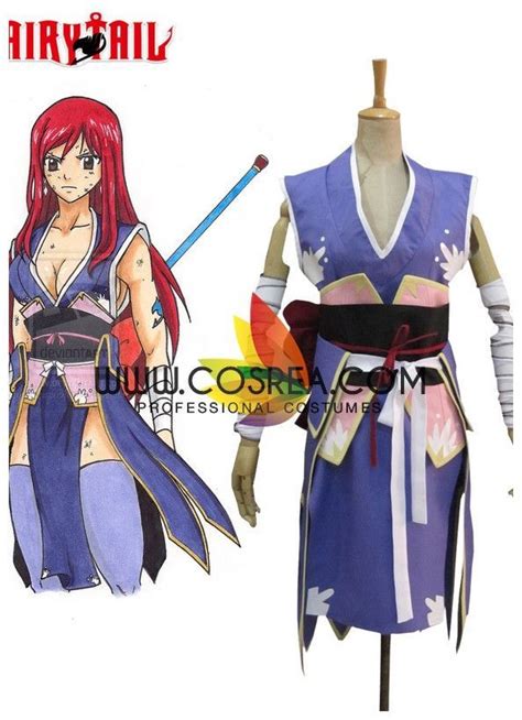 Fairy Tail Erza Scarlet Robe Of Yuen Cosplay Costume Fairy Tail Erza