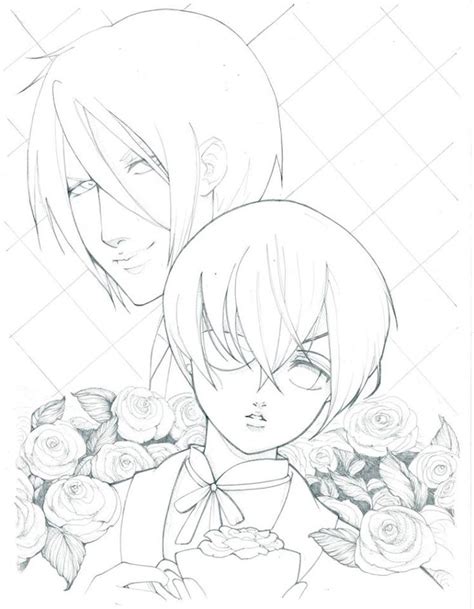 Black Butler Coloring Coloring Pages