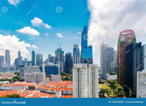 Singapore City At Daytime Stock Photo Image Of Modern 126578242