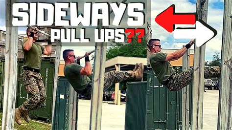 Us Marine Sideways Pull Ups Youtube