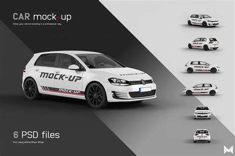 18 Car Mockup Psd For Vehicle Branding Graphic Cloud