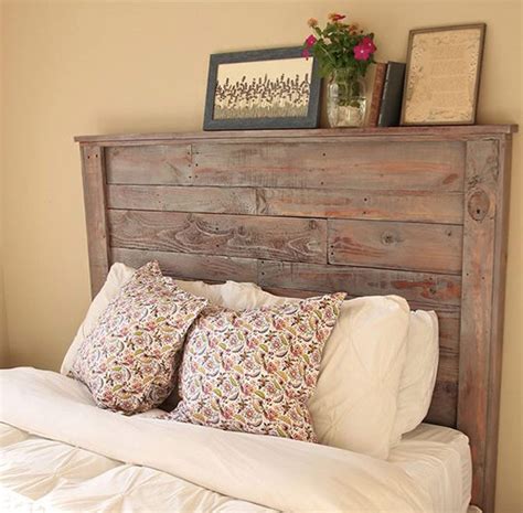 11 Easy And Budget Friendly Diy Pallet Headboards Shelterness