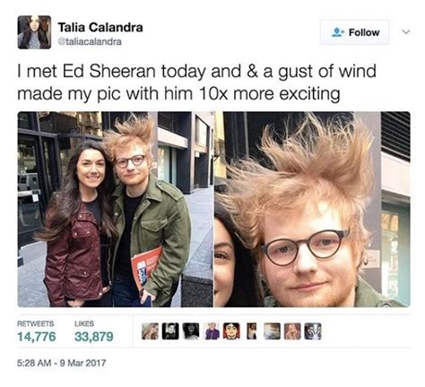 Everything will be okay in the end. Ed Sheeran - funny post | Funny celebrity memes, Celebrities funny, Celebrity memes