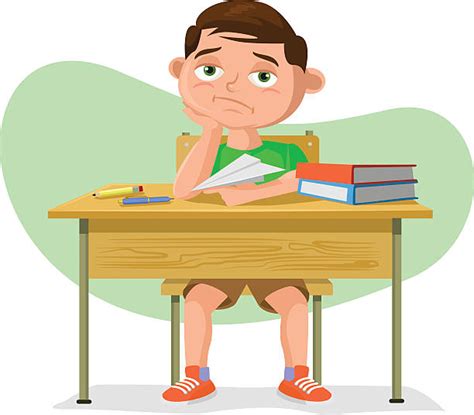 Tired Boy Clip Art Vector Images And Illustrations Istock