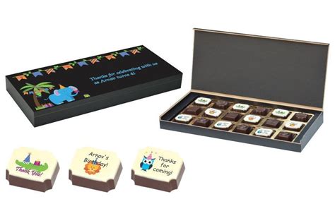 Maybe you would like to learn more about one of these? Birthday Return Gifts - 18 Chocolate Box - Alternate ...