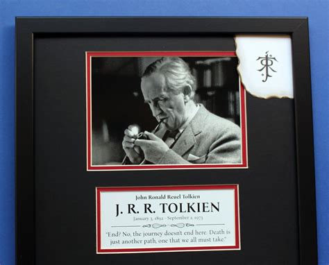 Jrr Tolkien Autograph Framed Signed Display The Hobbit The Lord Of