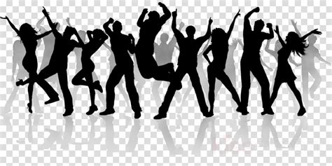 Transparent Dance Clipart Black And White Clip Art Library