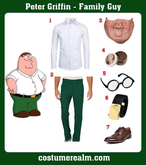Peter Griffin Costume Costume Realm