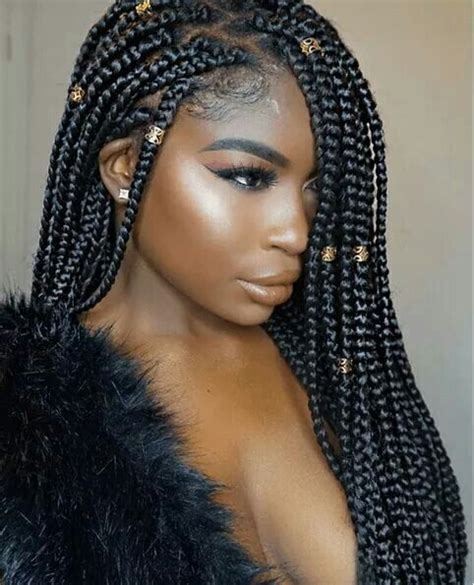 Maybe you would like to learn more about one of these? Box Braided Beauty...See How to Create Similar Box Braids for Beginners Here: http://www ...