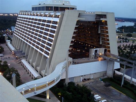 History Of The Contemporary Resort Rooms Disney Hotels Fan