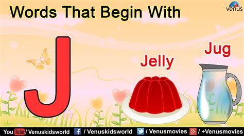 This is a modal window. Words That Begin With 'J' - YouTube