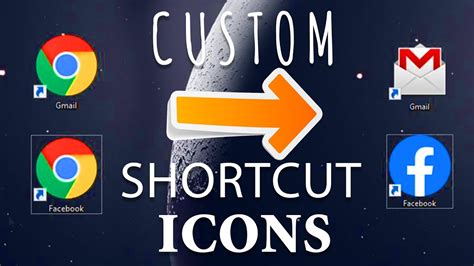 Turn Website Desktop Shortcut Icons Into Custom Website Images Works