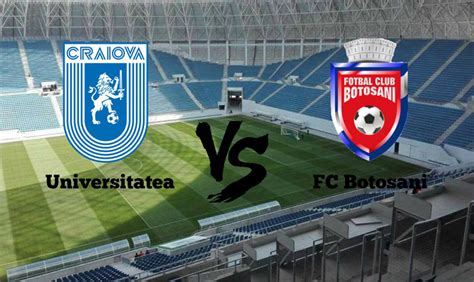 Teams cs universitatea craiova botosani played so far 22 matches. Astăzi: Universitatea Craiova - FC Botoşani, ora 19.00 ...