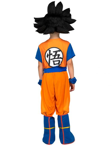 Disfraz Con Peluca Goku Dragon Ball™ Niño En Caja Disfraces Niñosy