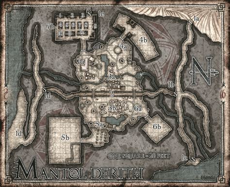 Dnd Underground City Map