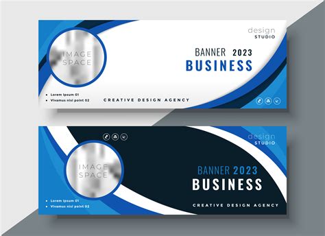Set Of Two Professional Corporate Business Banners Design Download