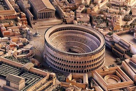 Maqueta Arquitectura De Roma Roma Antigua Roma