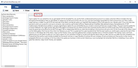 How to convert doc to word? How to Recover Text From Any Word File In MS Word Application