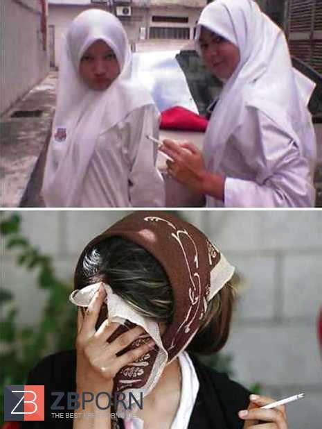 Smoking Hijab Niqab Jilbab Arab Zb Porn