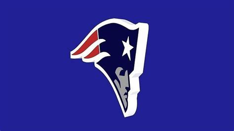 New England Patriots Team Logo 3d Model Cgtrader