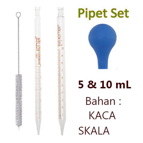 Jual Pipet Ukur Maat Pipet Kaca Dropper Pipette Pipet Tetes