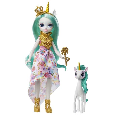 Enchantimals Queen Unity And Infinity Unicorn Doll With Jointed Pet Toy