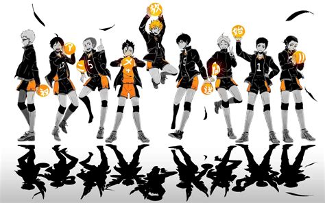 Download Haikyuu Captains Leaders Of The Court Wallpaper