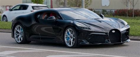 The Elusive One Off Bugatti La Voiture Noire Spotted For The First