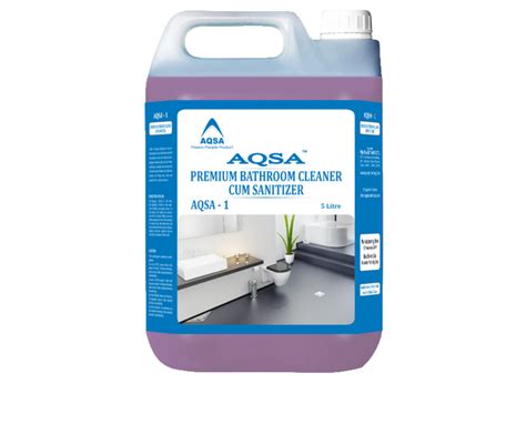 AQSA Premium Bathroom Cleaner Cum Sanitizer AQSA 1 Packaging Size