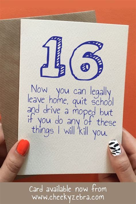 Funny photo of a cute cat wearing a pink birthday party hat with her tongue sticking out licking lips in anticipation of eating a cupcake. Still Kill You | Birthday cards for boys, 16th birthday ...