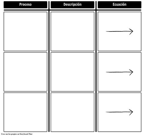 Plantilla De Proceso Storyboard Von Es Examples