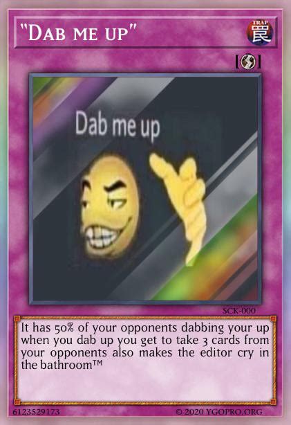 The Dab Me Up Card 9GAG