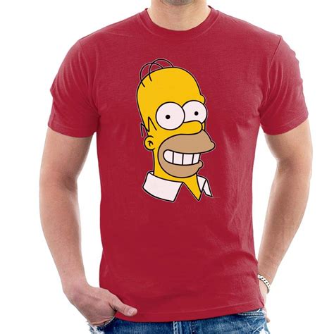 The Simpsons Smiling Homer S T Shirt Zelite