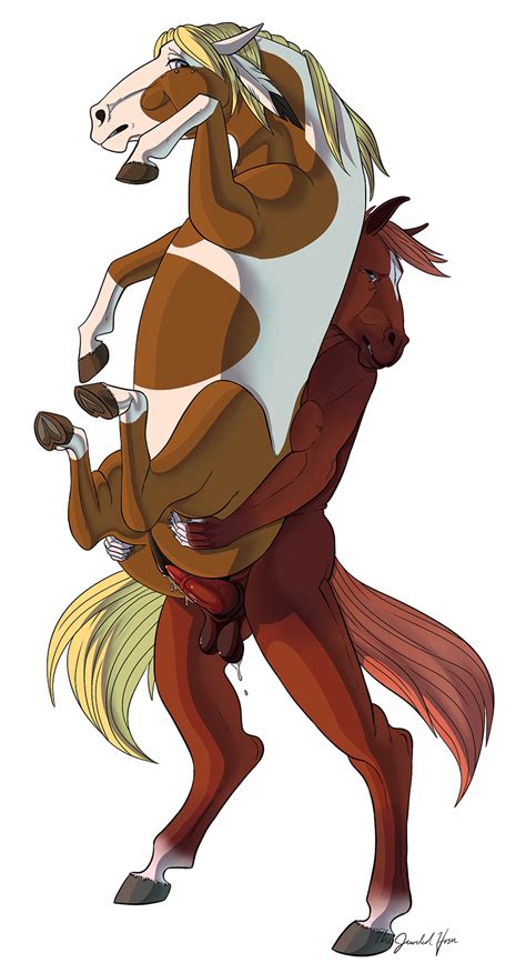 Rule 34 Anthro Anthro On Feral Balls Equine Female Feral Horse