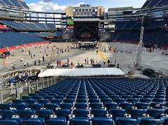 Seat View Gillette Stadium Concert