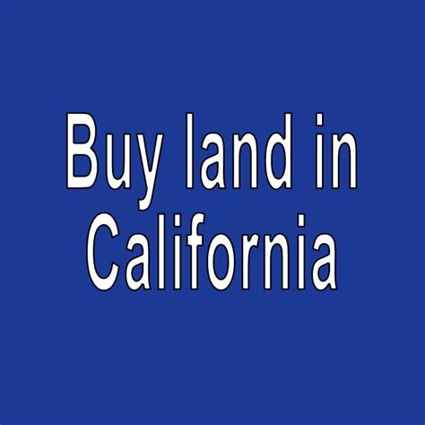 Lots & land for sale in houston. Land for Sale in California