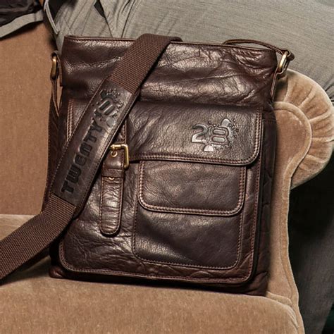 Leather Crossbody Bag Men