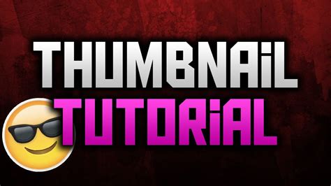 How To Make Thumbnails With Photoshop Cs6 Youtube
