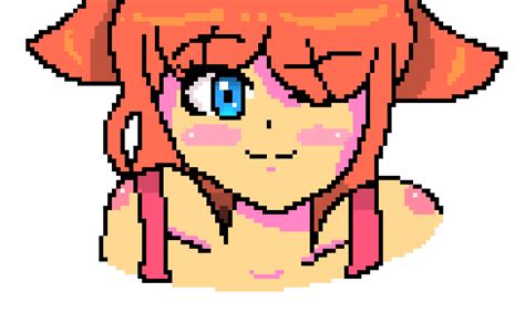 Kawaii Cat Girl Pixel Art Maker