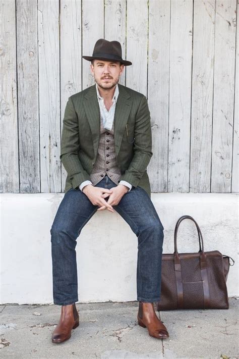 Brown Boots Outfit For Men 30 Ways To Wear Brown Boots Mens Outfits