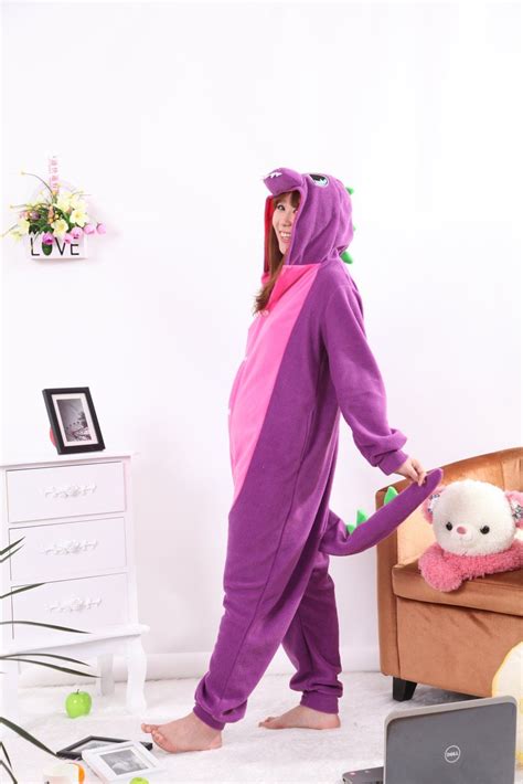 Honeystore Unisex New Dinosaur Animal Cosplay Costume Onesies Pajamas
