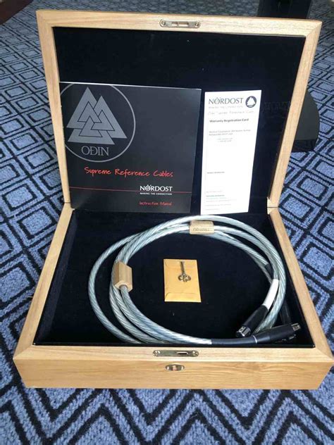 Nordost Odin Supreme Reference Highend Audio Interconnects Xlr 15