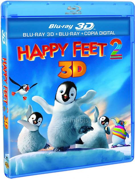 Carátula De Happy Feet 2 Blu Ray 3d