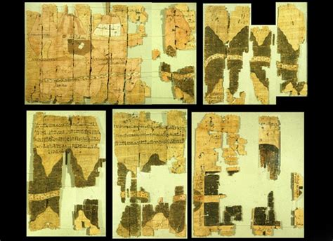 The Turin Papyrus The Oldest Topographical And Geological Egyptian Map
