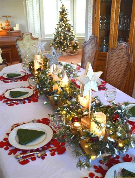 27 Gorgeous Christmas Table Decorations Settings A Piece Of Rainbow