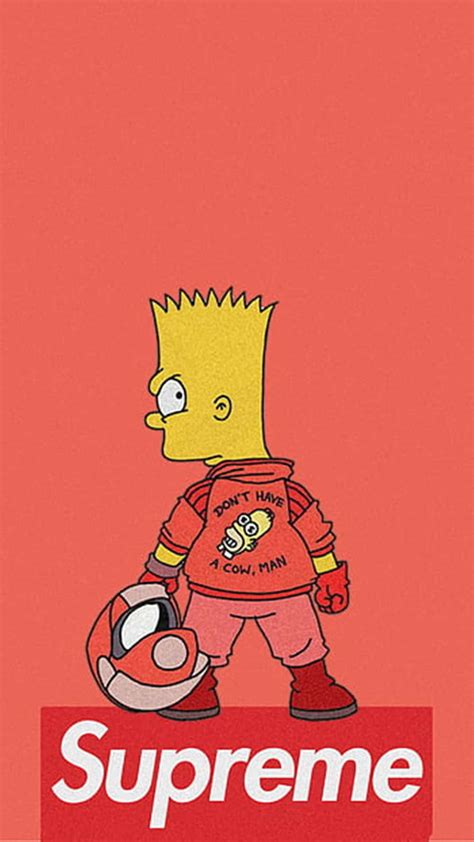 Top 68 Bart Simpson Wallpaper Supreme Latest Incdgdbentre